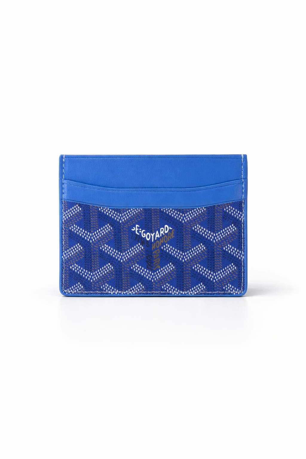 Goyard blue cardholder