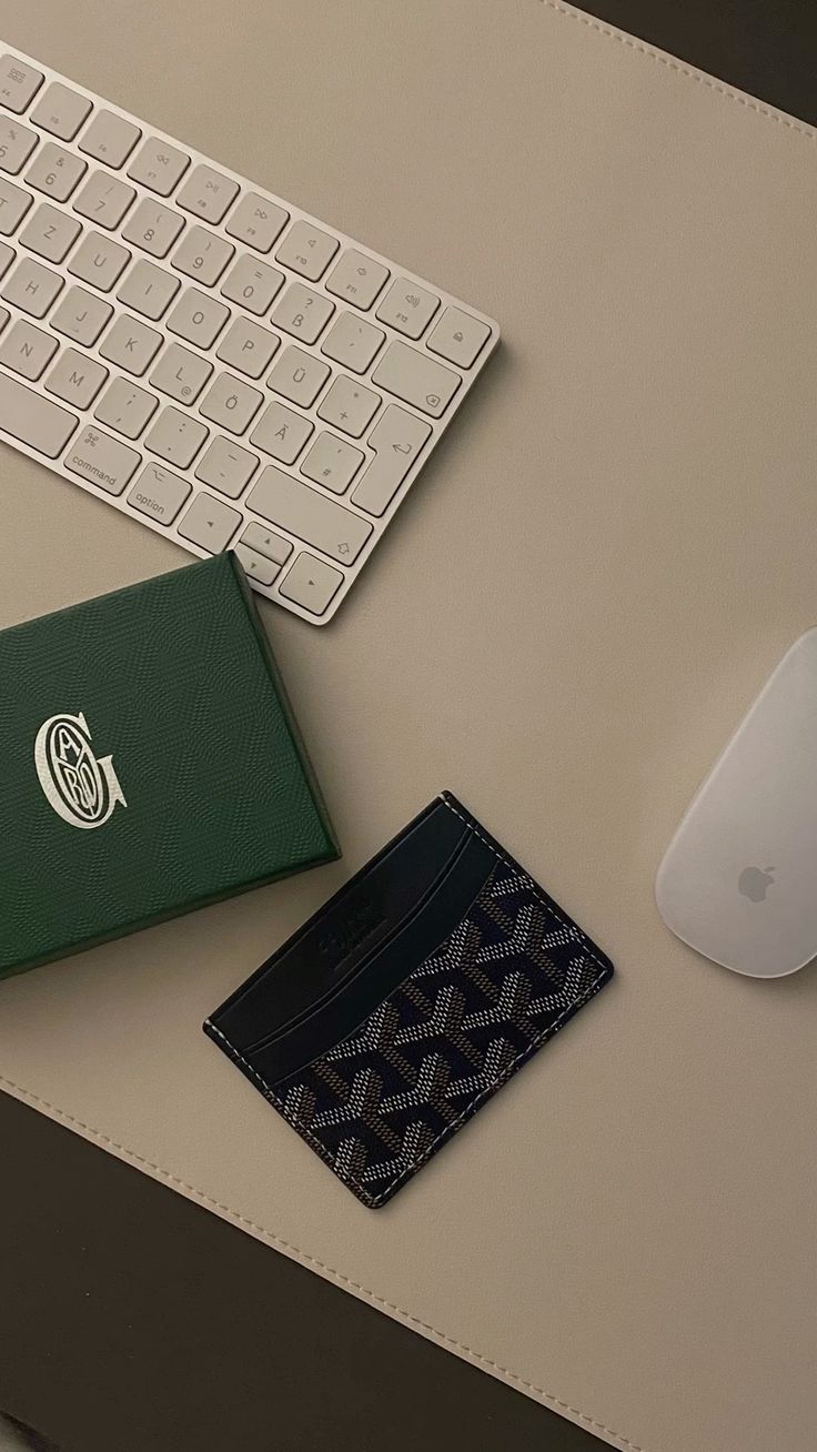 Goyard black cardholder