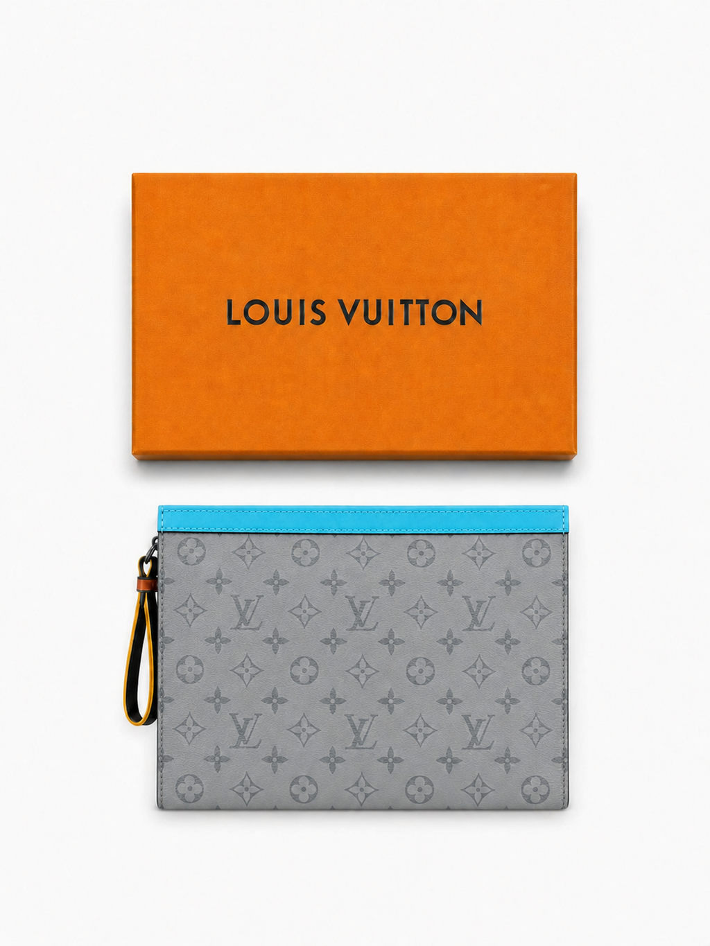 Blue clutch