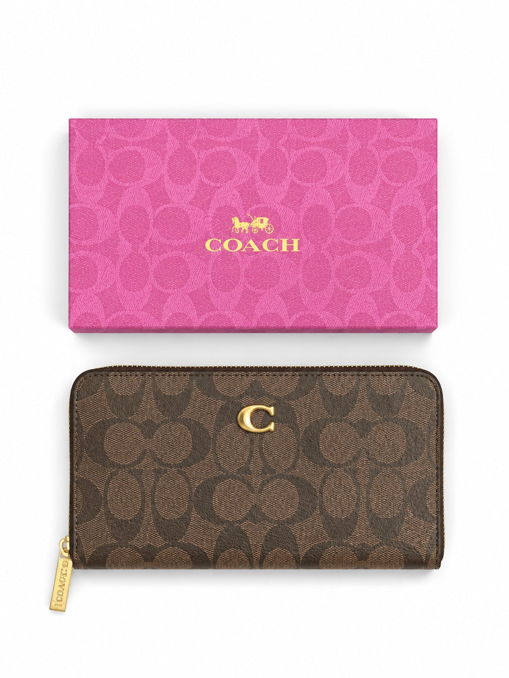 Dark brown purse
