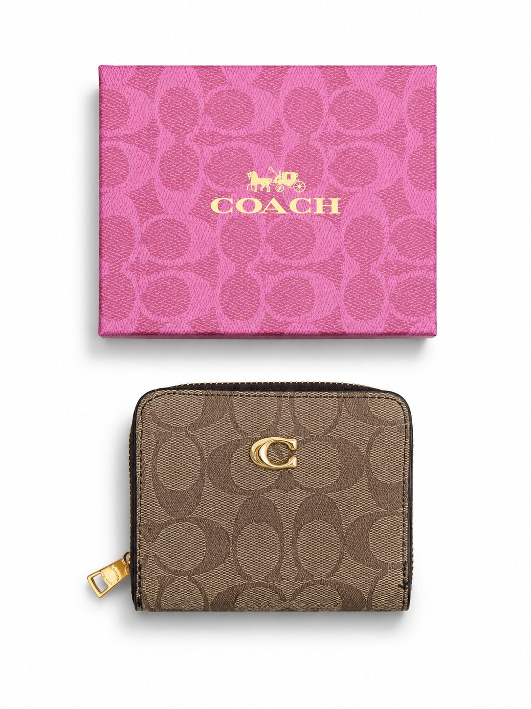 Brown mini purse