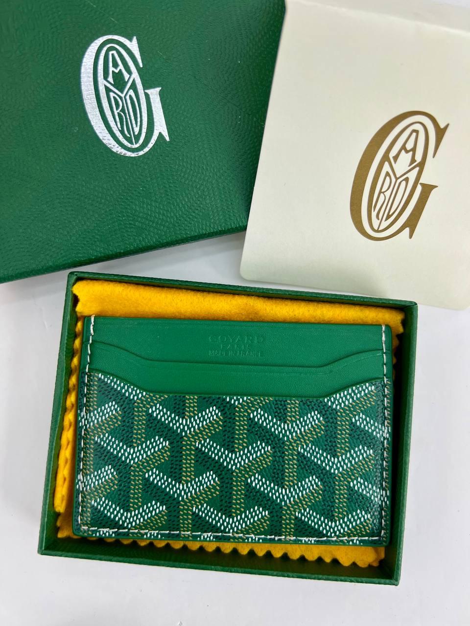 mirror green cardholder