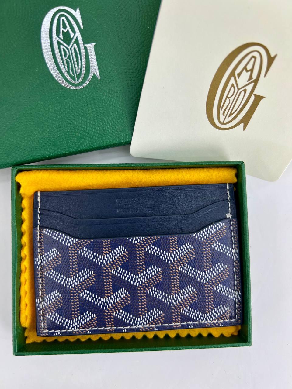mirror navy cardholder