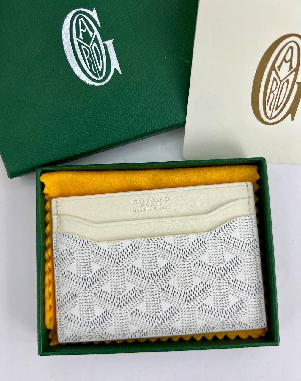 mirror white cardholder