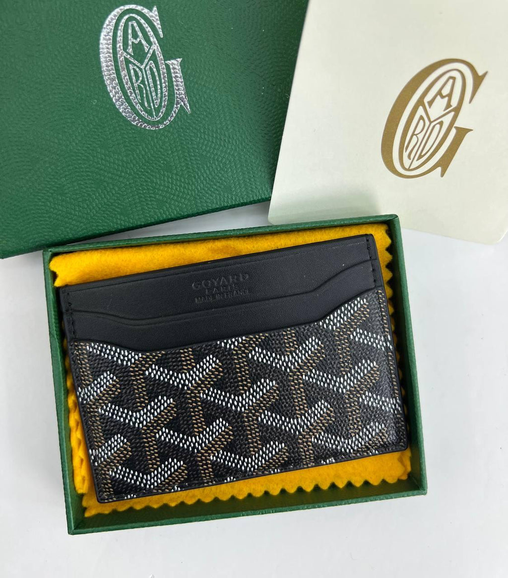 mirror black cardholder