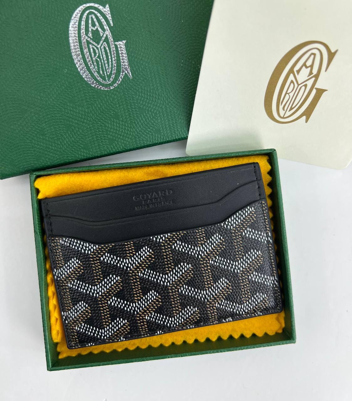 mirror black cardholder