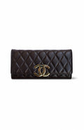 Dark brown purse