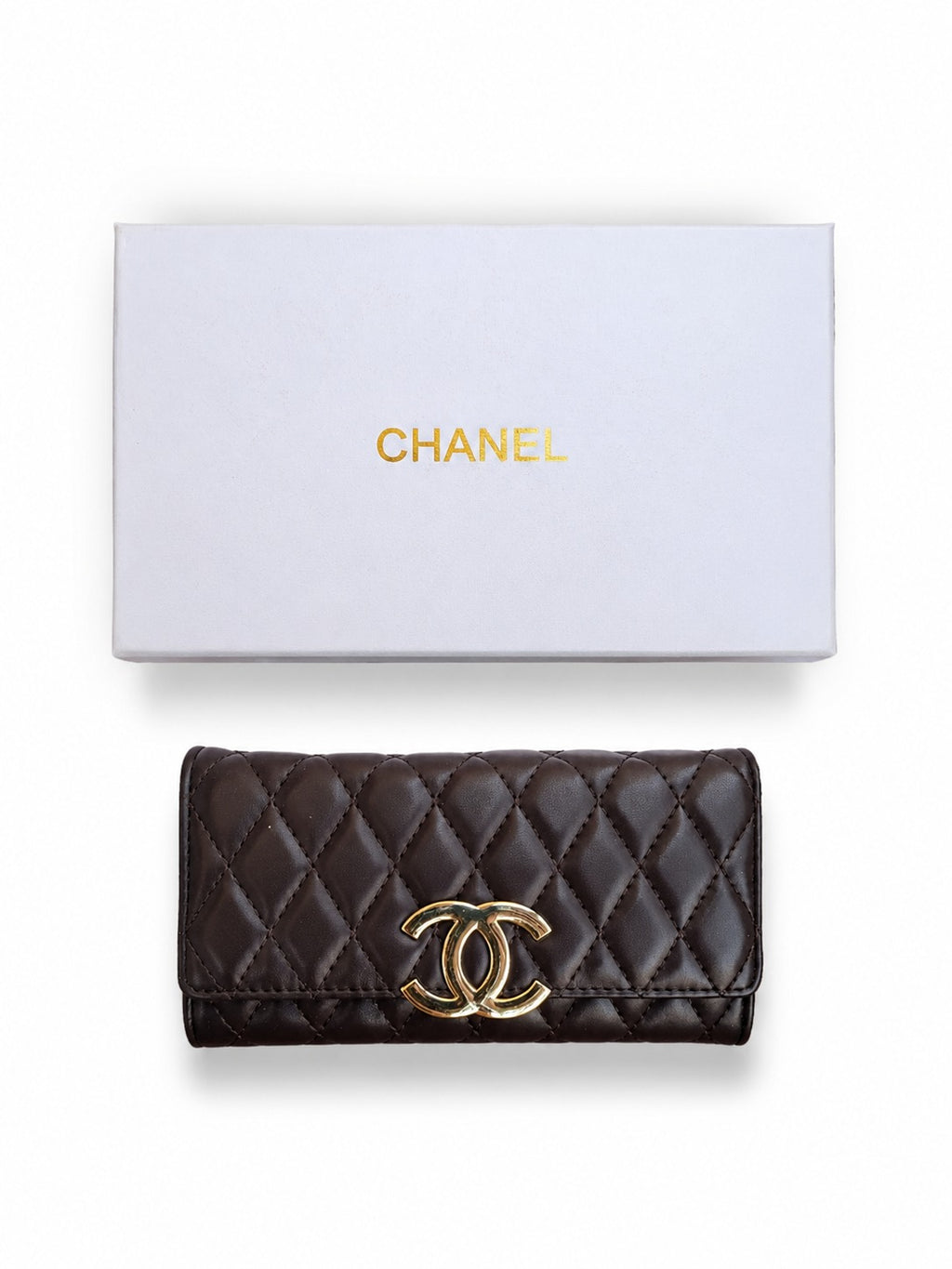 Dark brown purse