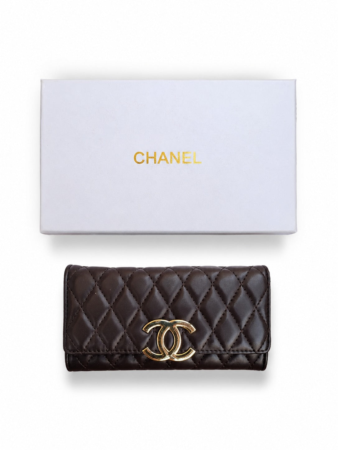 Dark brown purse