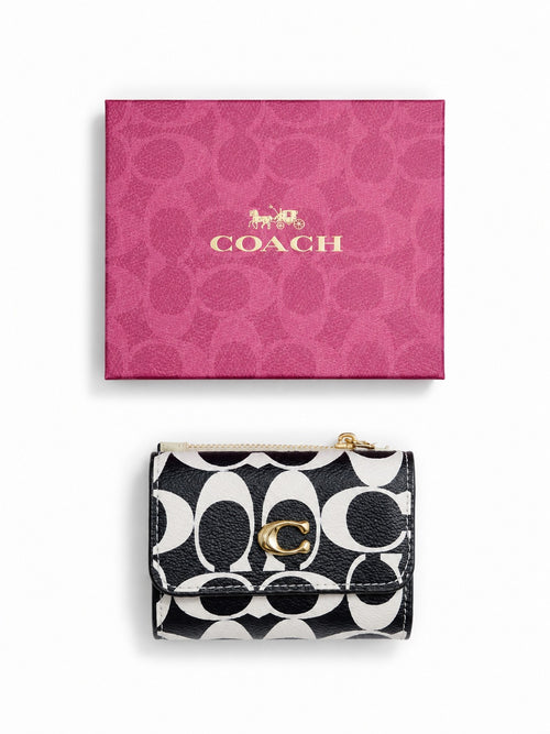 Black-White mini purse
