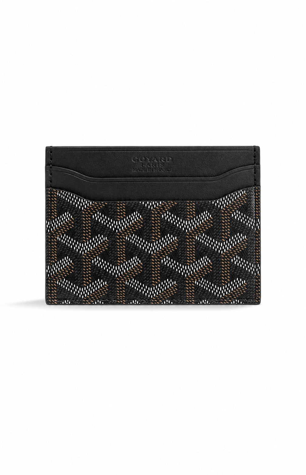 mirror black cardholder