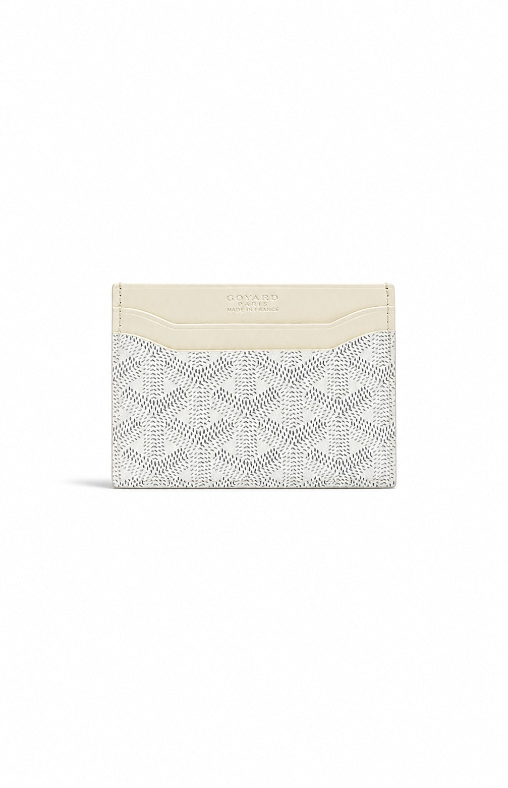 mirror white cardholder