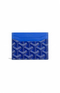 mirror blue cardholder