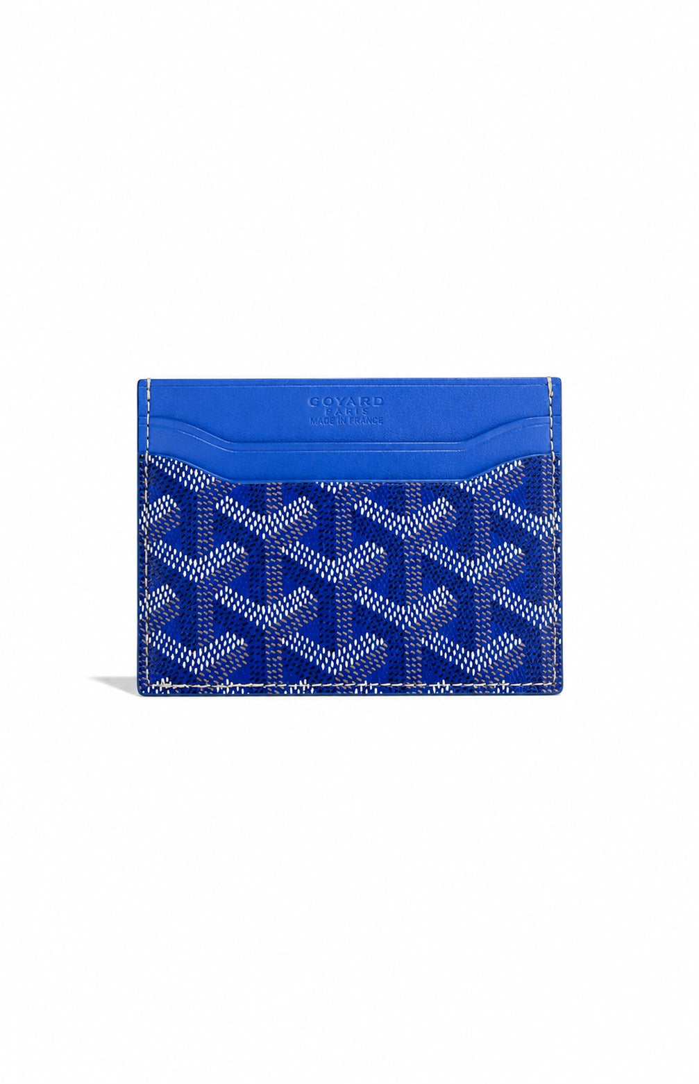 mirror blue cardholder