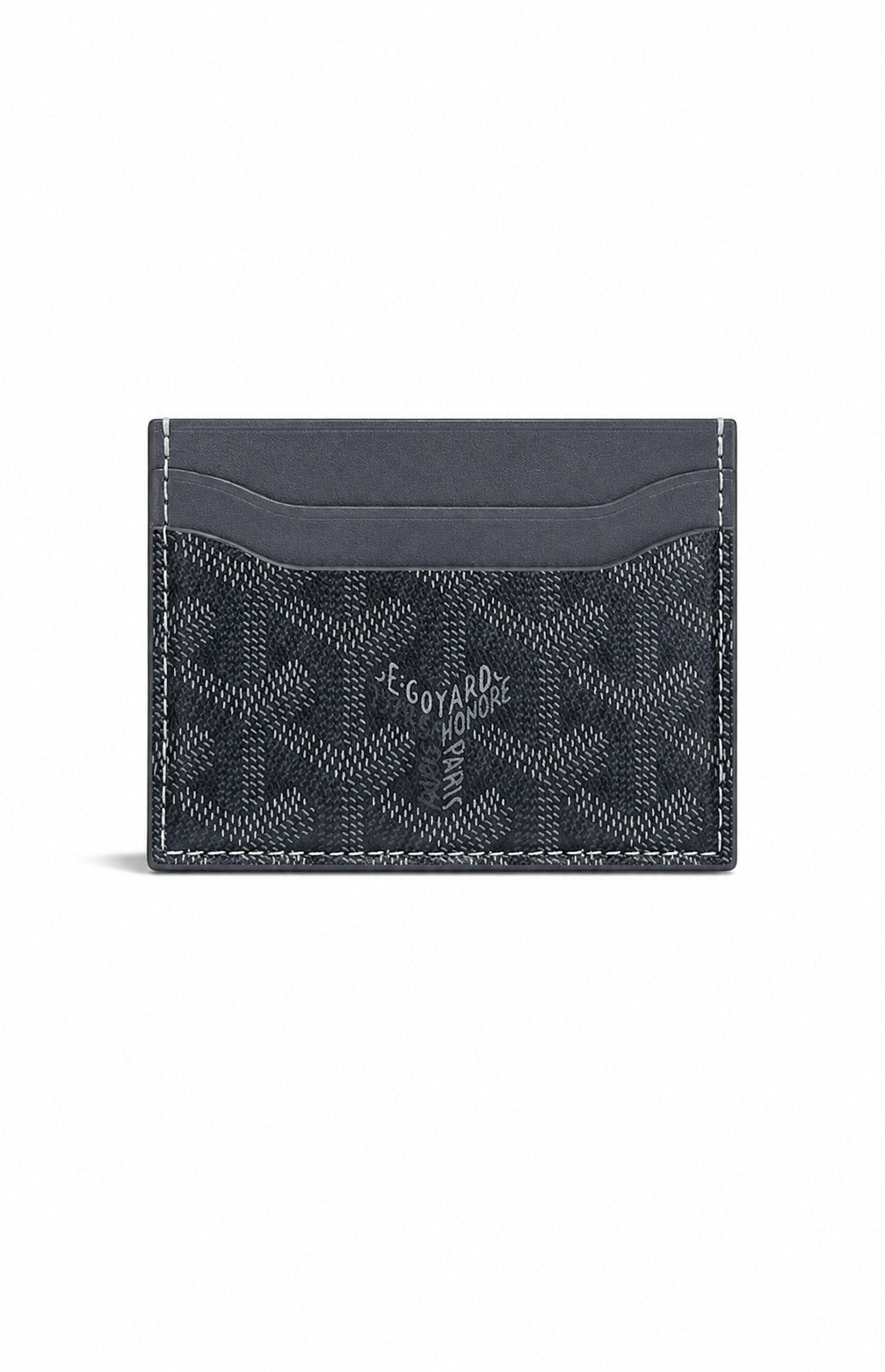 mirror grey cardholder