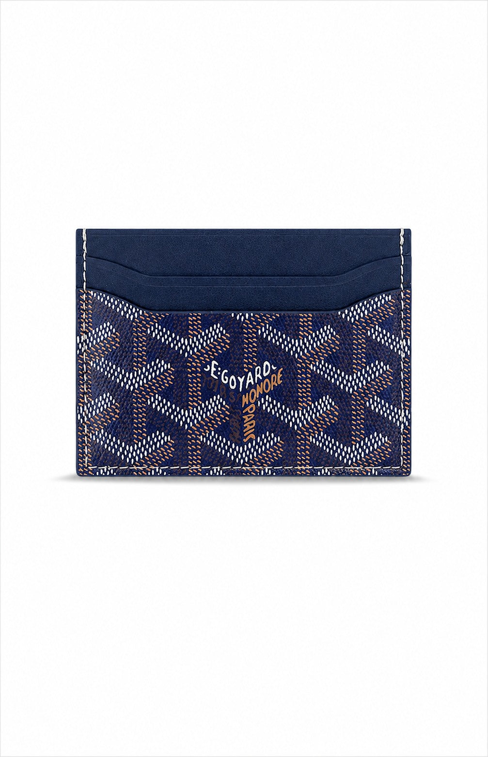 mirror navy cardholder