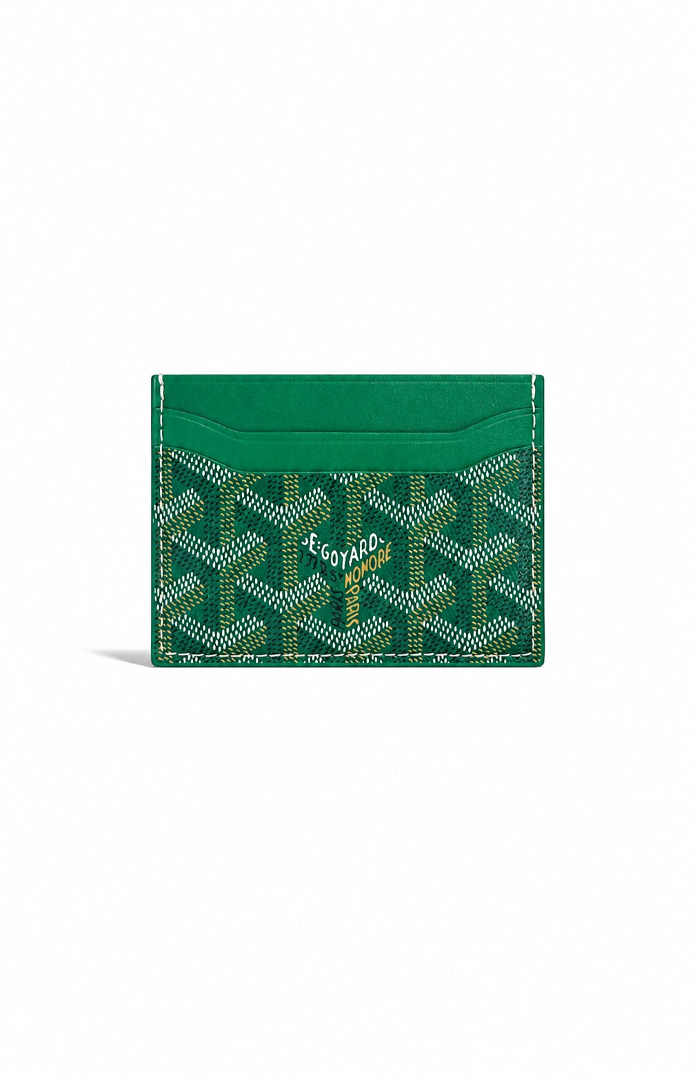 mirror green cardholder