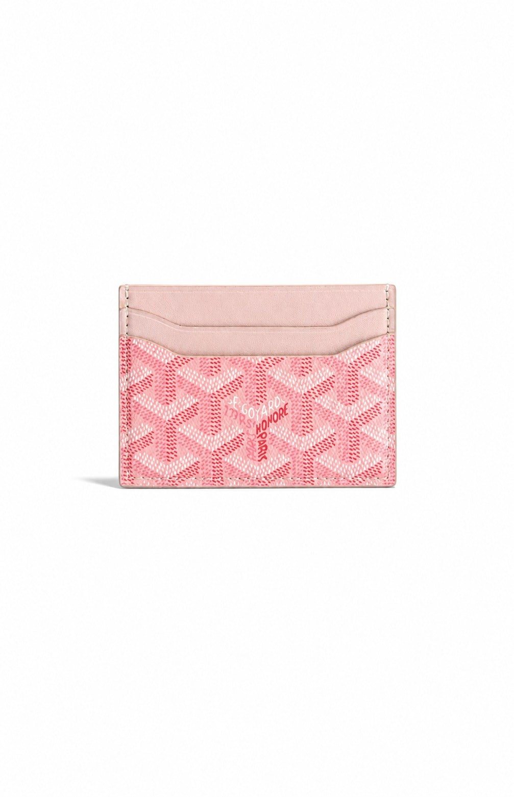 mirror pink cardholder