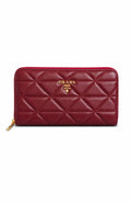 Burgundy purse