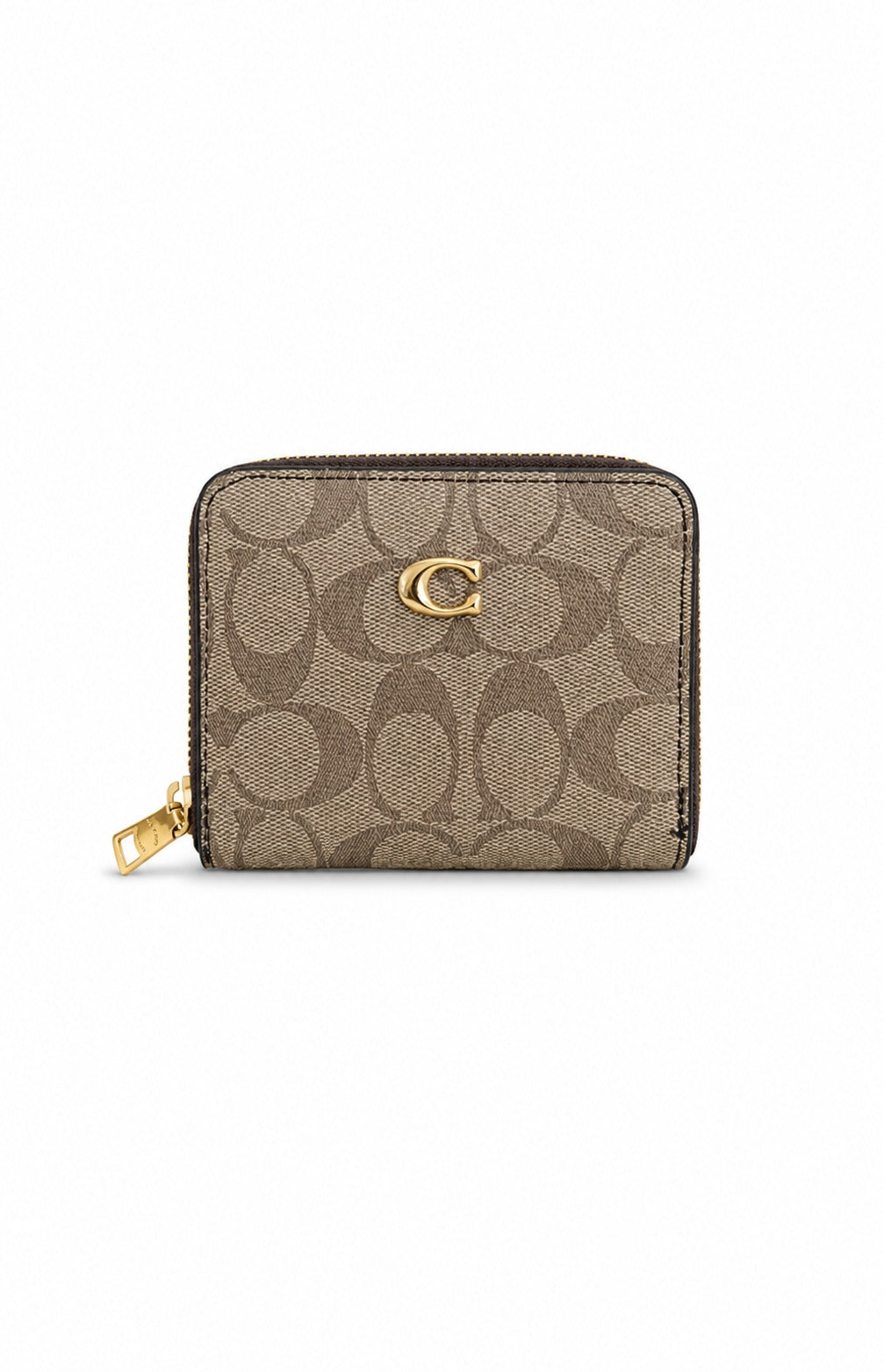 Brown mini purse