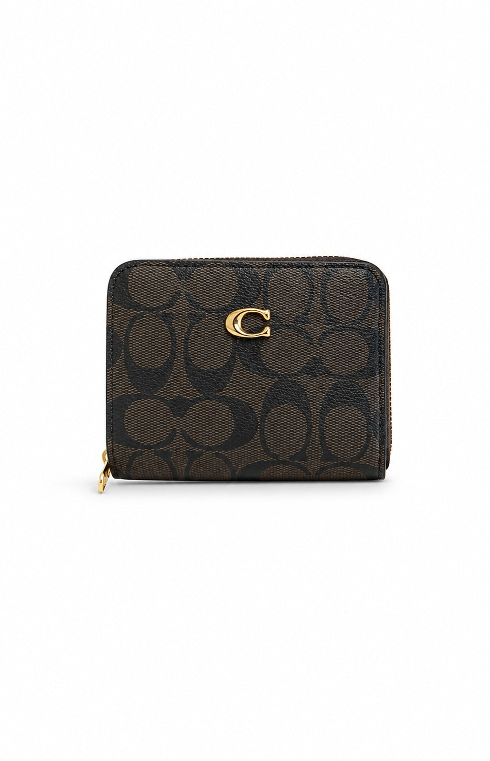 Dark brown mini purse