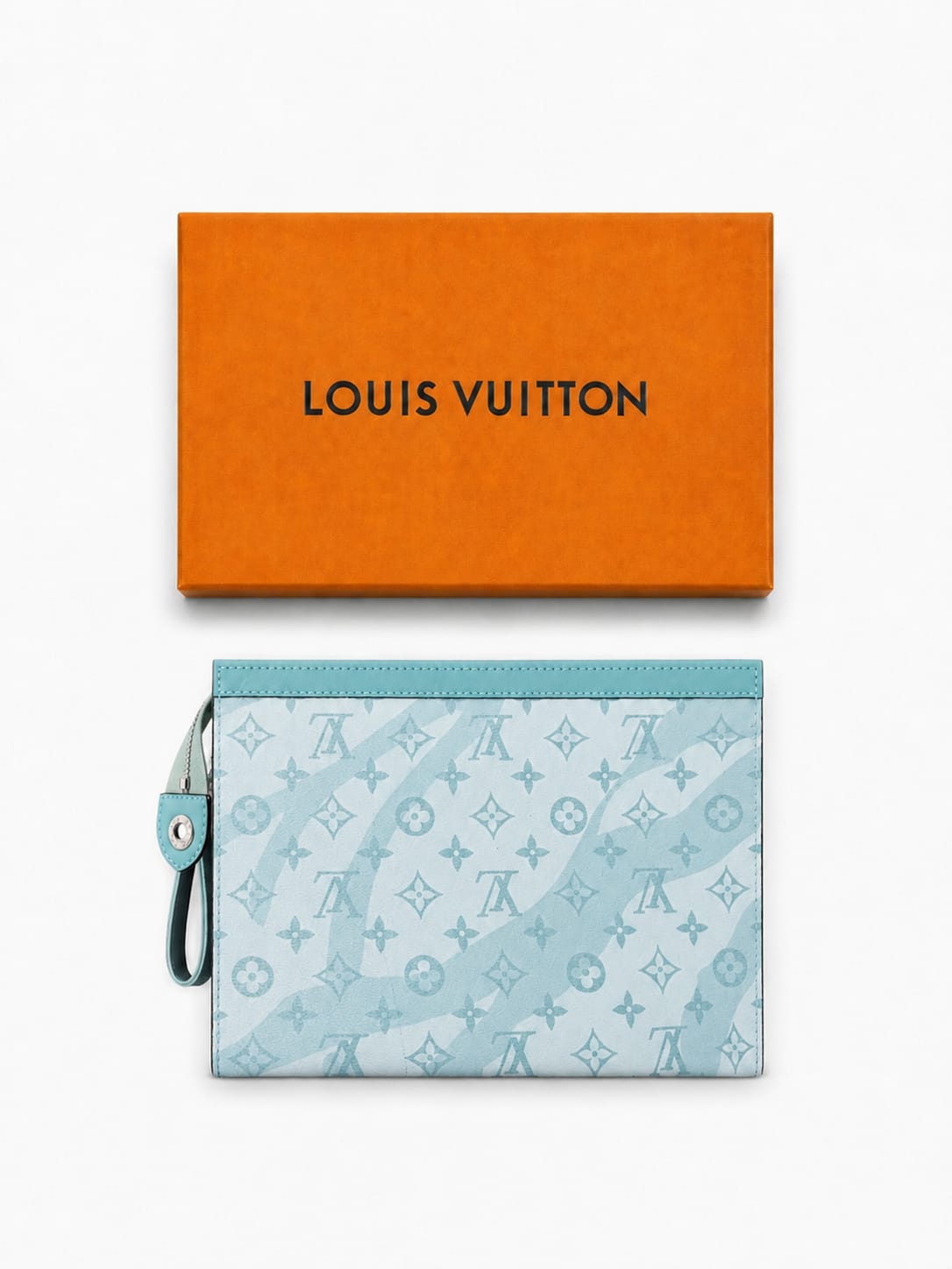 Blue clutch