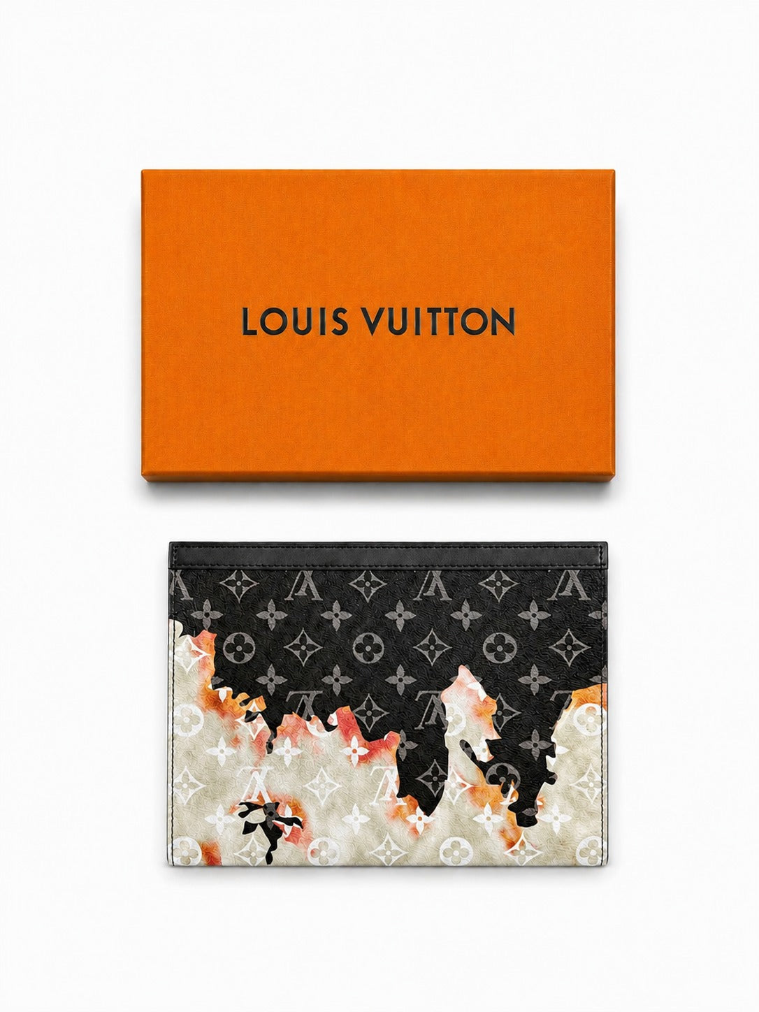 White-black clutch