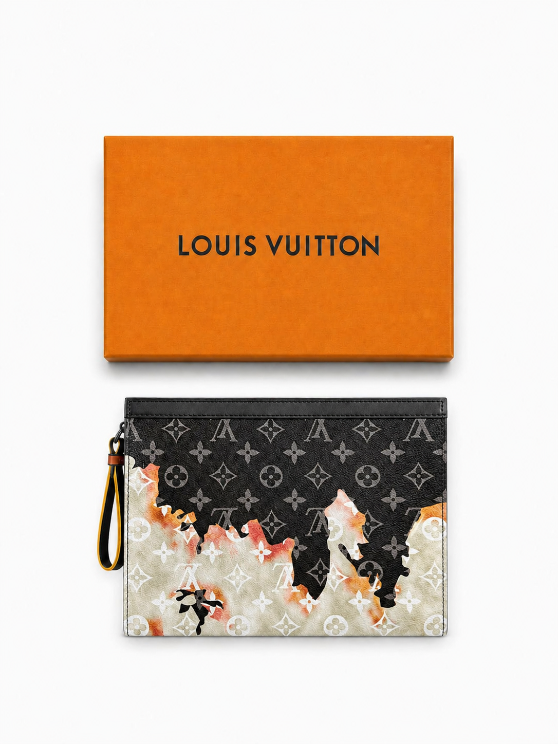 White-black clutch