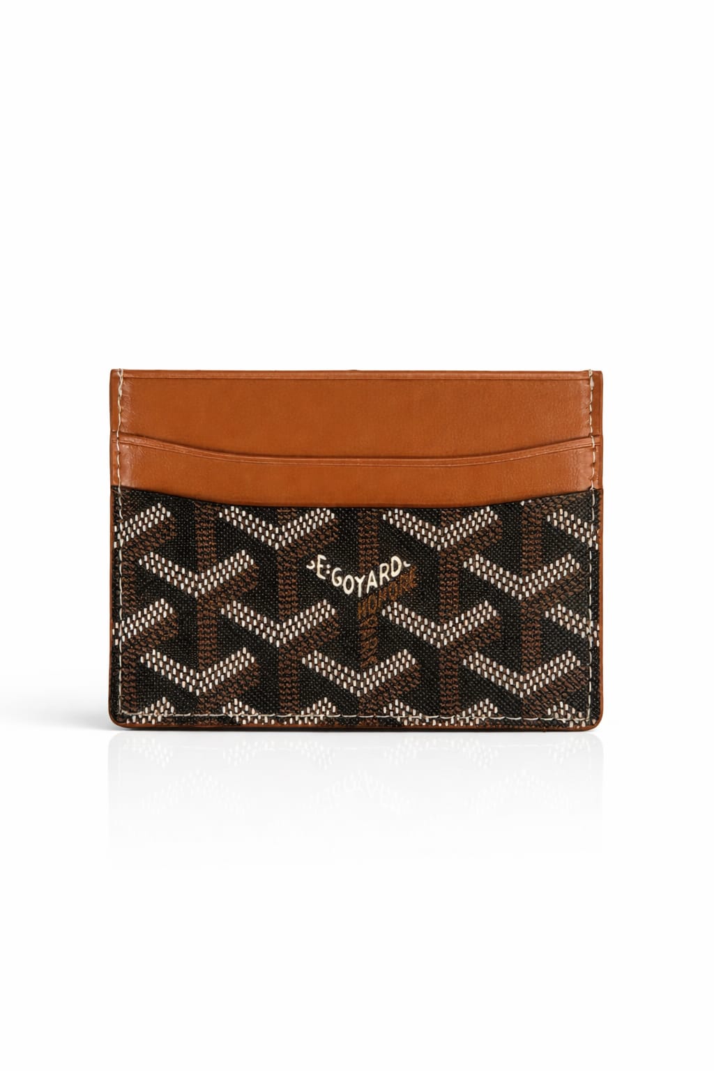 Goyard brown cardholder